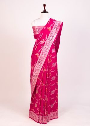 Tussar Khaddi georgette cute