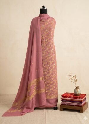 Pure banarasi chiffon khaddi georgette designer suit