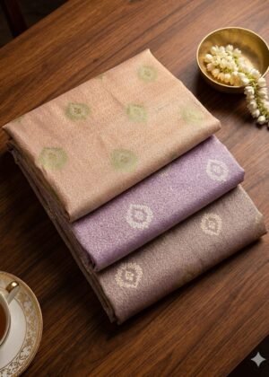 Pure banarasi Silk katan Cutwork tanchui with tissue saree