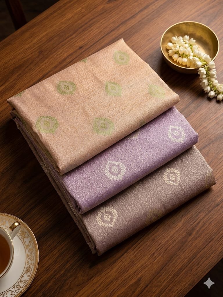 Pure banarasi Silk katan Cutwork tanchui with tissue saree
