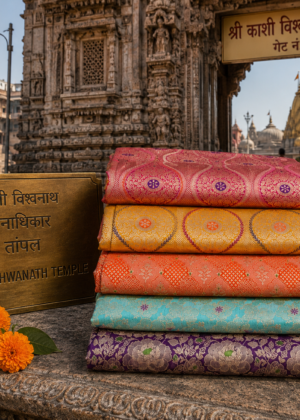 Pure Banarasi Silk Katan Cutwork tanchui saree